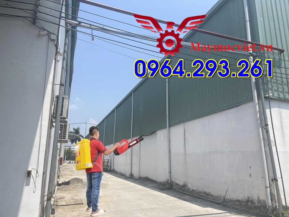 Máy phun thuốc muỗi tồn lưu từ 3 - 6 tháng, diệt các loại côn trùng