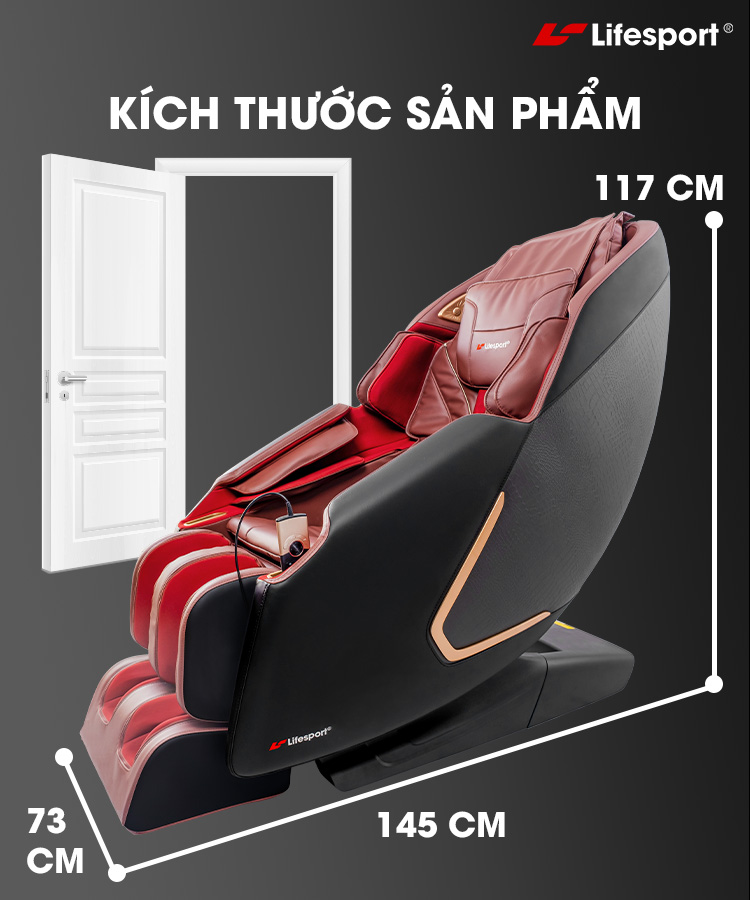 Ghế massage Lifesport LS-900  - Mua 1 tặng 1 - Giá tại kho