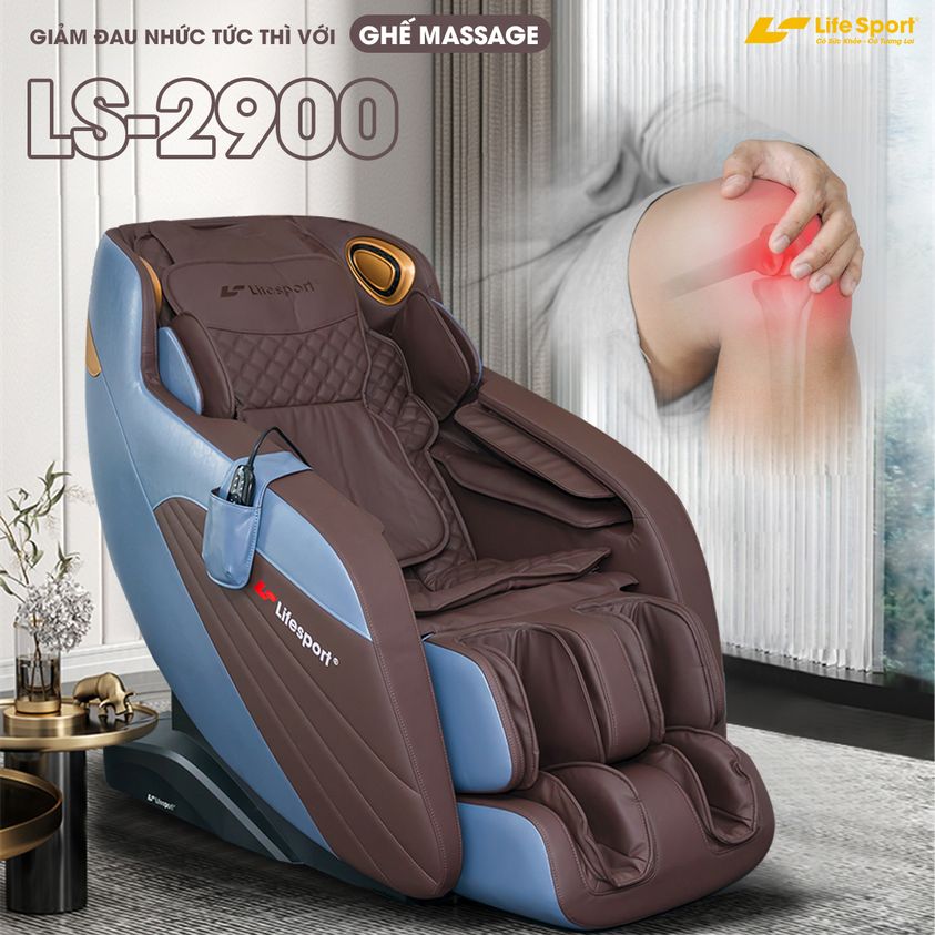 Mua ghế massage Lifesport LS-2900 Tặng xe đạp cao cấp