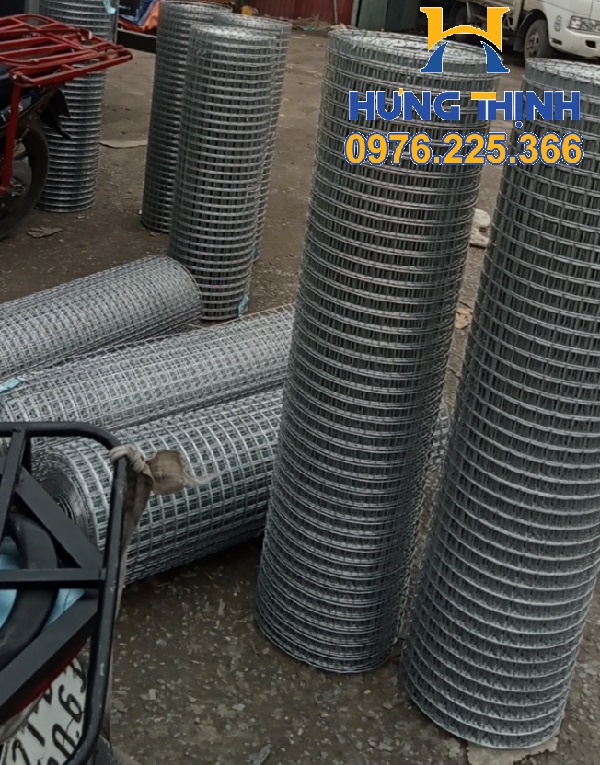 Lưới thép hàn mạ kẽm D2a25x25,D2a30x30 khổ 1mx20m,1mx30m