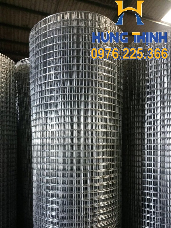 Lưới thép hàn mạ kẽm D2a25x25,D2a30x30 khổ 1mx20m,1mx30m