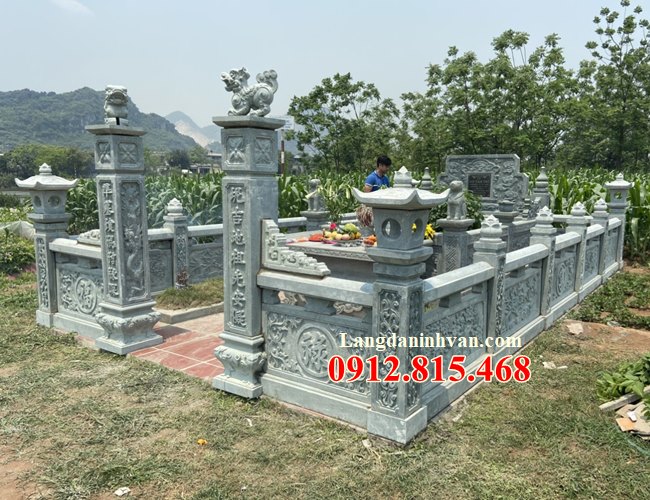 Kiên Giang top 6 khu lăng mộ đá đẹp, Nghĩa trang gia đình Kiên Giang