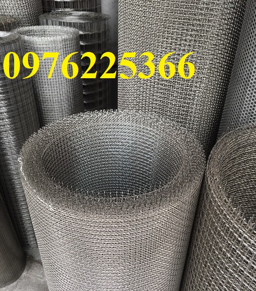 Lưới đan inox 304 ô 2mm,3mm,5mm,8mm,10mm,12mm,15mm,20mm