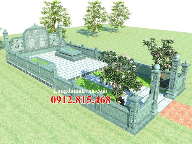 5+ Mẫu khu lăng mộ thiết kế đẹp tại Cần Thơ - Thiết kế nhà mồ Cần Thơ