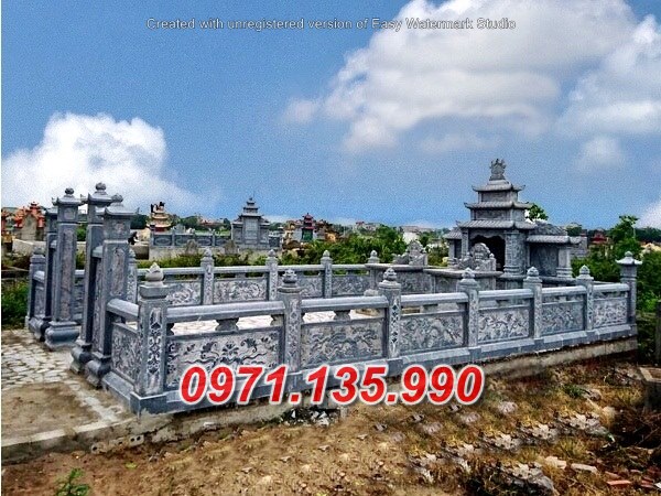 Khu nghĩa trang đá đẹp bán tại TP HCM Sài Gòn nhà mồ gia tộc