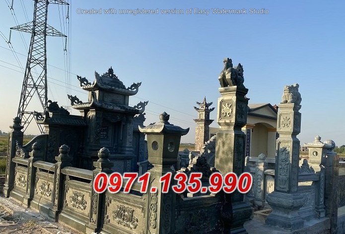 Khu nghĩa trang đá đẹp bán tại TP HCM Sài Gòn nhà mồ gia tộc