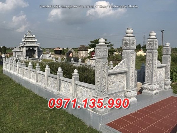 Khu nghĩa trang đá đẹp bán tại TP HCM Sài Gòn nhà mồ gia tộc