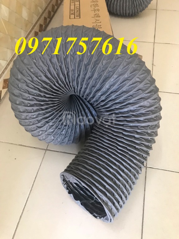 Ống hút khí nhà xưởng,ống hút bụi vải bạt simili