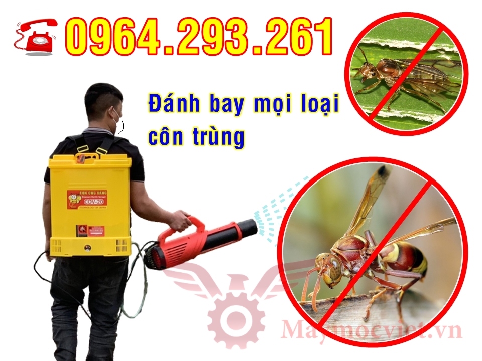 Máy phun thuốc diệt kiến, diệt côn trùng model Turbo BA6