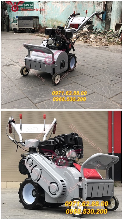 giảm giá sập sàn máy cắt cỏ trục băm cho bà con