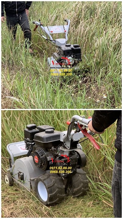 giảm giá sập sàn máy cắt cỏ trục băm cho bà con