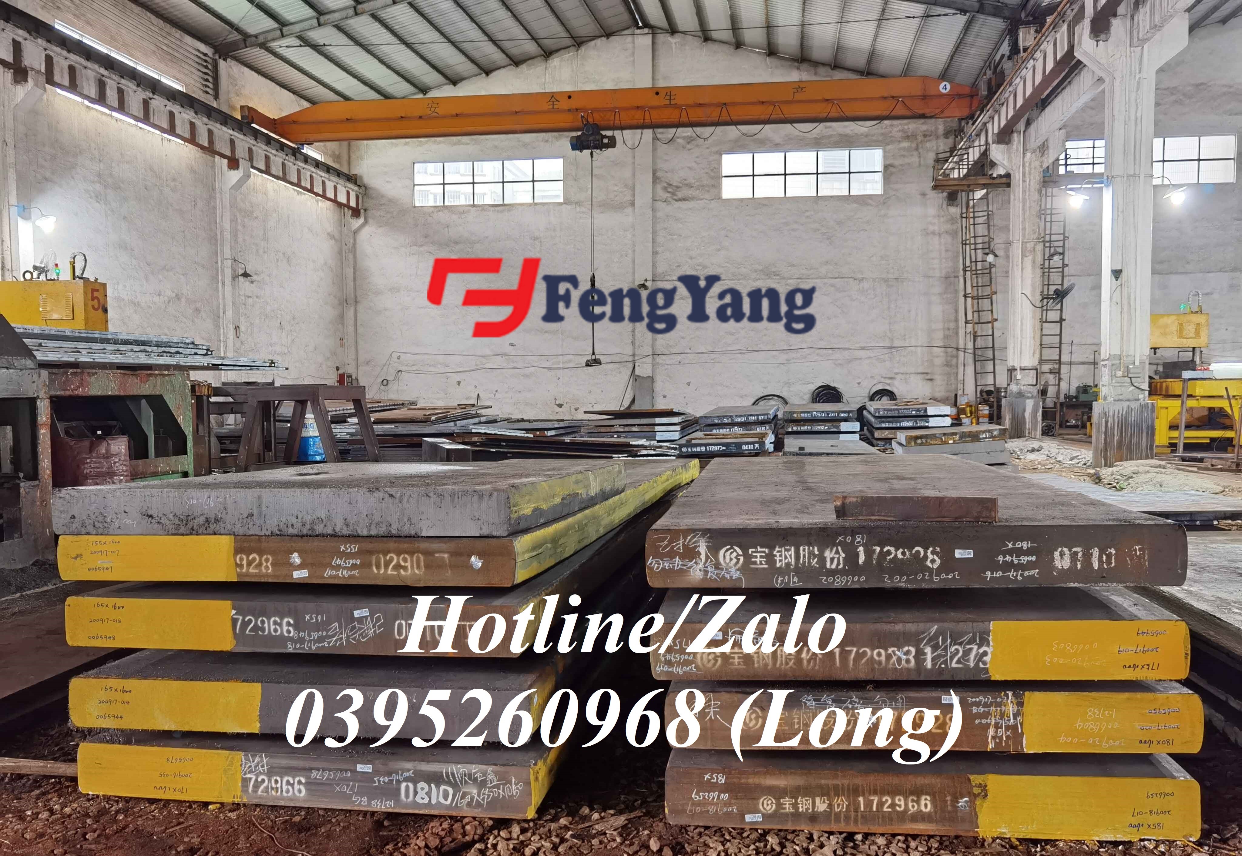 Tấm Thép Làm Khuôn S45C, S50C, P20, NAK55, 4Cr13, Cr12MoV