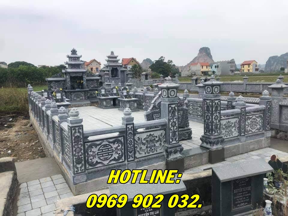 Khu lăng mộ bằng đá đẹp giá rẻ bán tại Tiền Giang