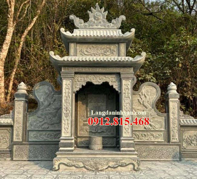 Lăng mộ đá gia đình tại An Giang - Khu lắp mộ đá lắp đặt tại An Giang