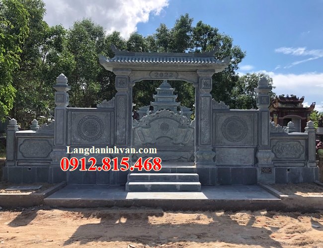 Lăng mộ đá gia đình tại An Giang - Khu lắp mộ đá lắp đặt tại An Giang