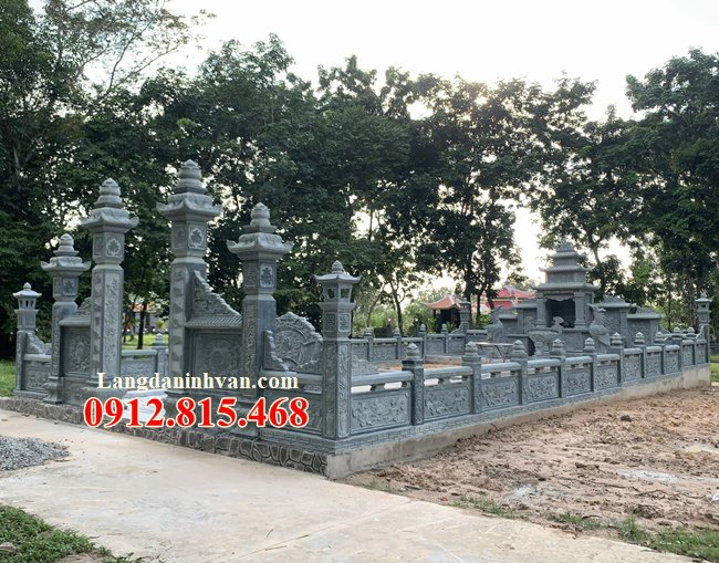 Lăng mộ đá gia đình tại An Giang - Khu lắp mộ đá lắp đặt tại An Giang