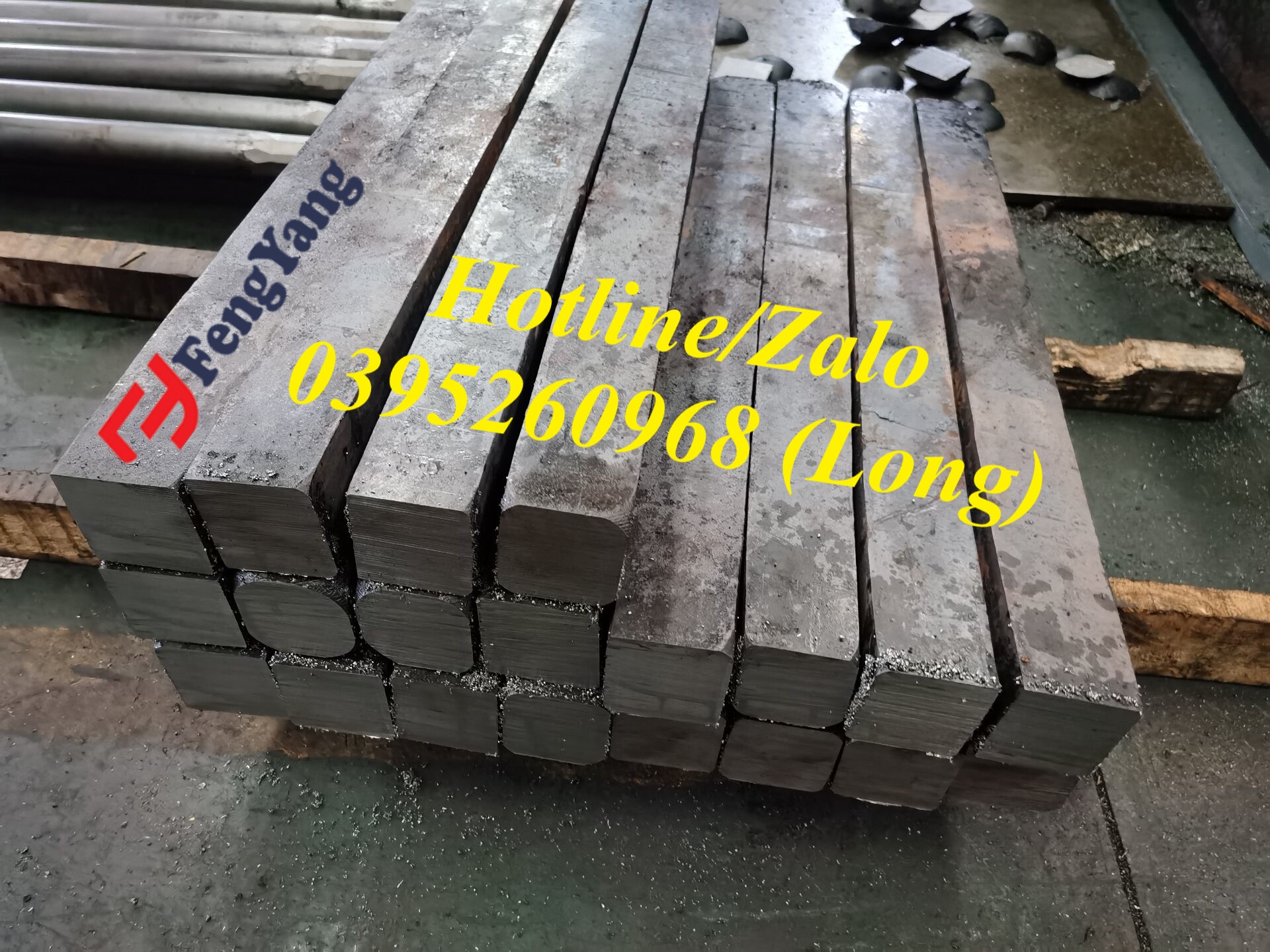 Thanh/Vuông Hợp Kim-Carbon SS400, S20C, S45C, 65Mn, SUP7