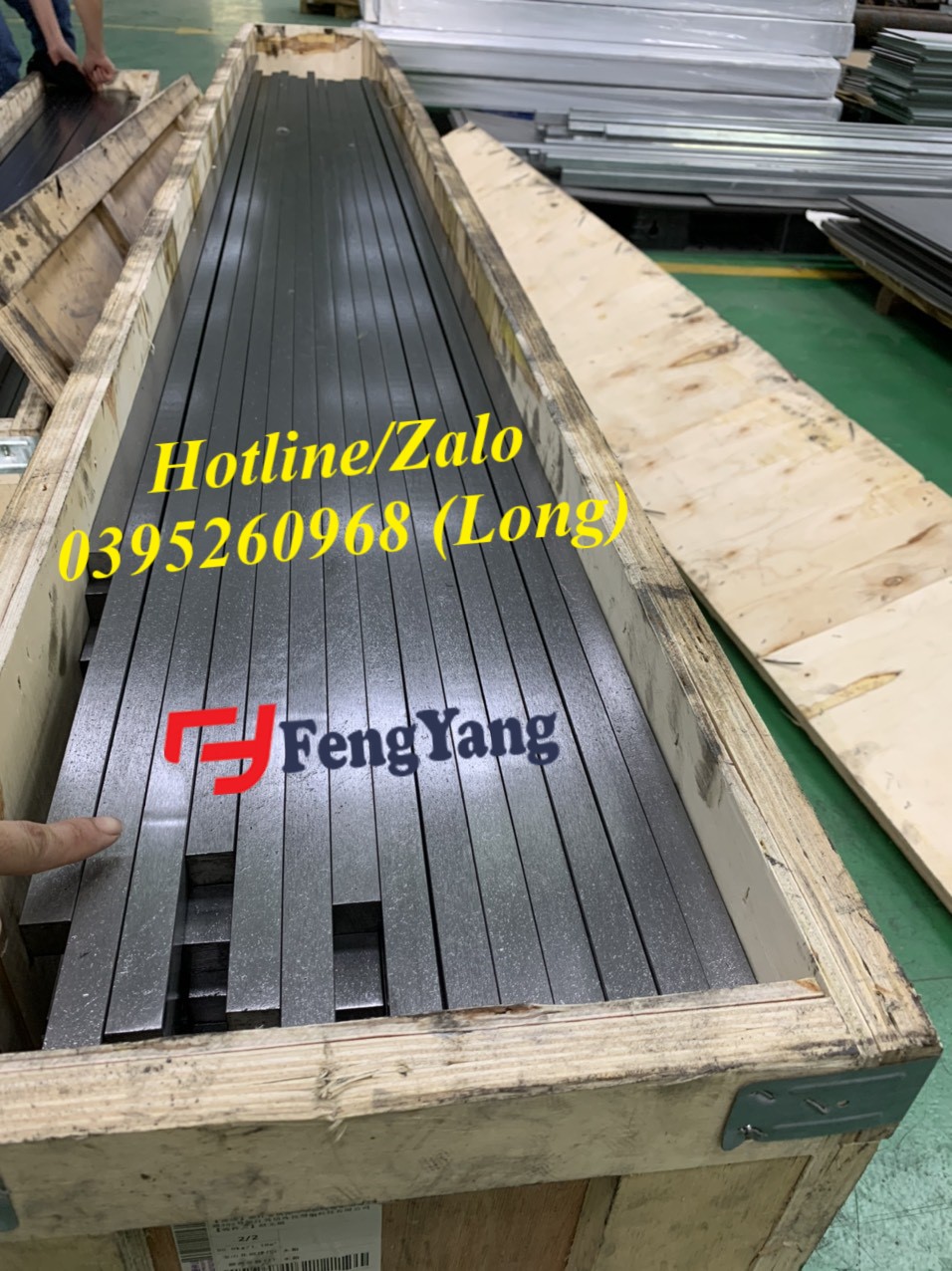 Thanh/Vuông Hợp Kim-Carbon SS400, S20C, S45C, 65Mn, SUP7