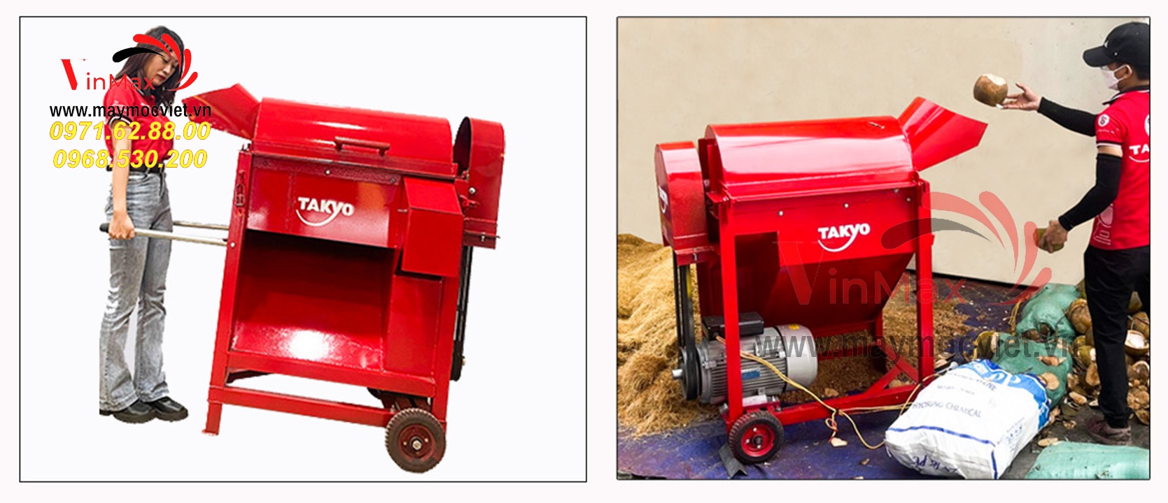 Nơi bán máy nghiền xơ dừa giá rẻ tại Cần Thơ