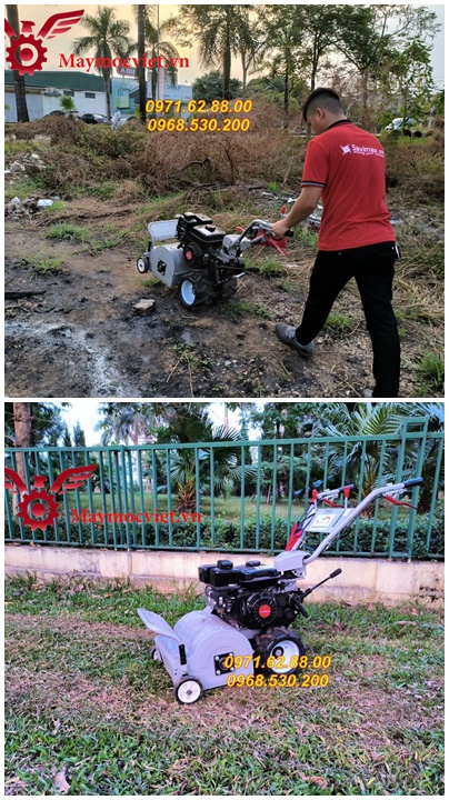 Máy quật cỏ trục băm 36 lưỡi văng giá rẻ Kawasaki VMTB70