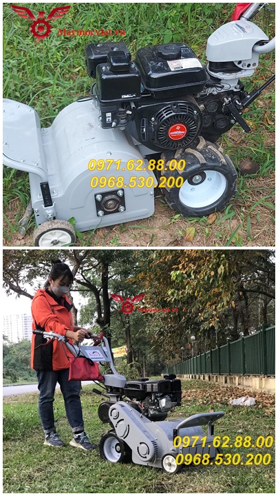 Máy quật cỏ trục băm 36 lưỡi văng giá rẻ Kawasaki VMTB70