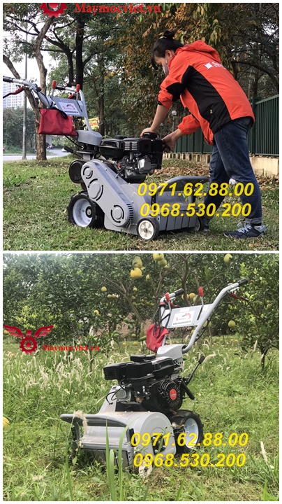 Máy quật cỏ trục băm 36 lưỡi văng giá rẻ Kawasaki VMTB70