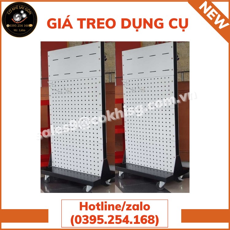 BẢNG, KỆ TREO DỤNG CỤ DI ĐỘNG DÙNG TRONG KHO XƯỞNG CÔNG NGHIỆP