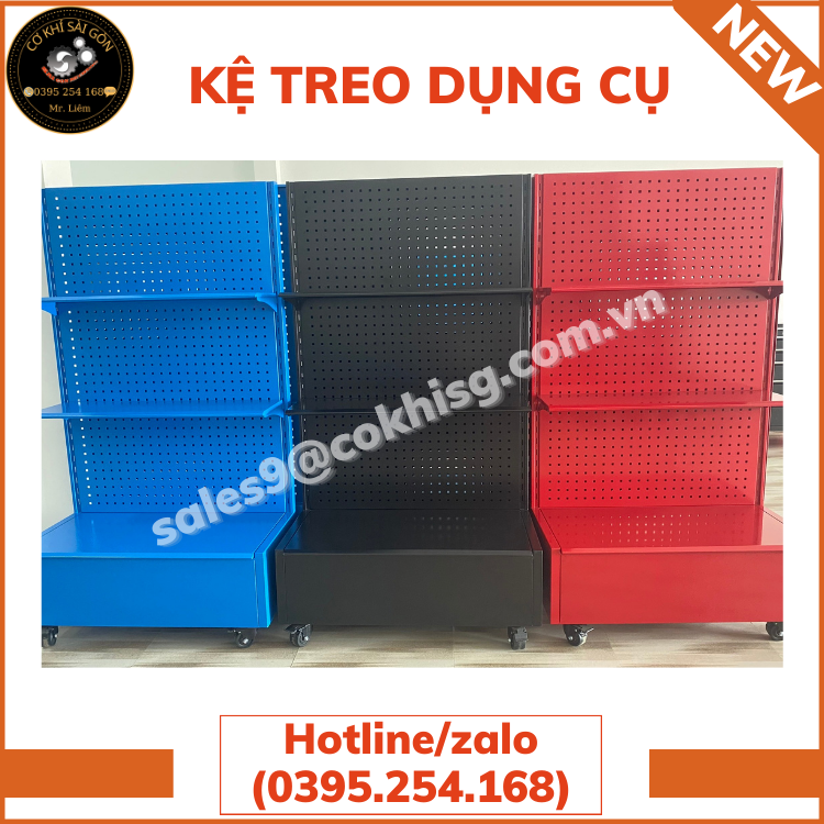 BẢNG, KỆ TREO DỤNG CỤ DI ĐỘNG DÙNG TRONG KHO XƯỞNG CÔNG NGHIỆP