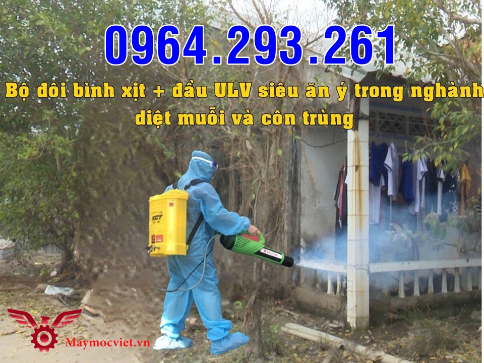 Máy phun thuốc diệt muỗi HANTOX-200 không mùi không độc hại