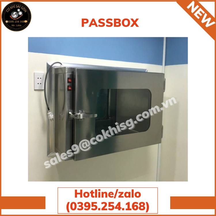 PASSBOX - HỘP CHUYỂN MẪU BẰNG INOX 304 CHUYÊN DỤNG