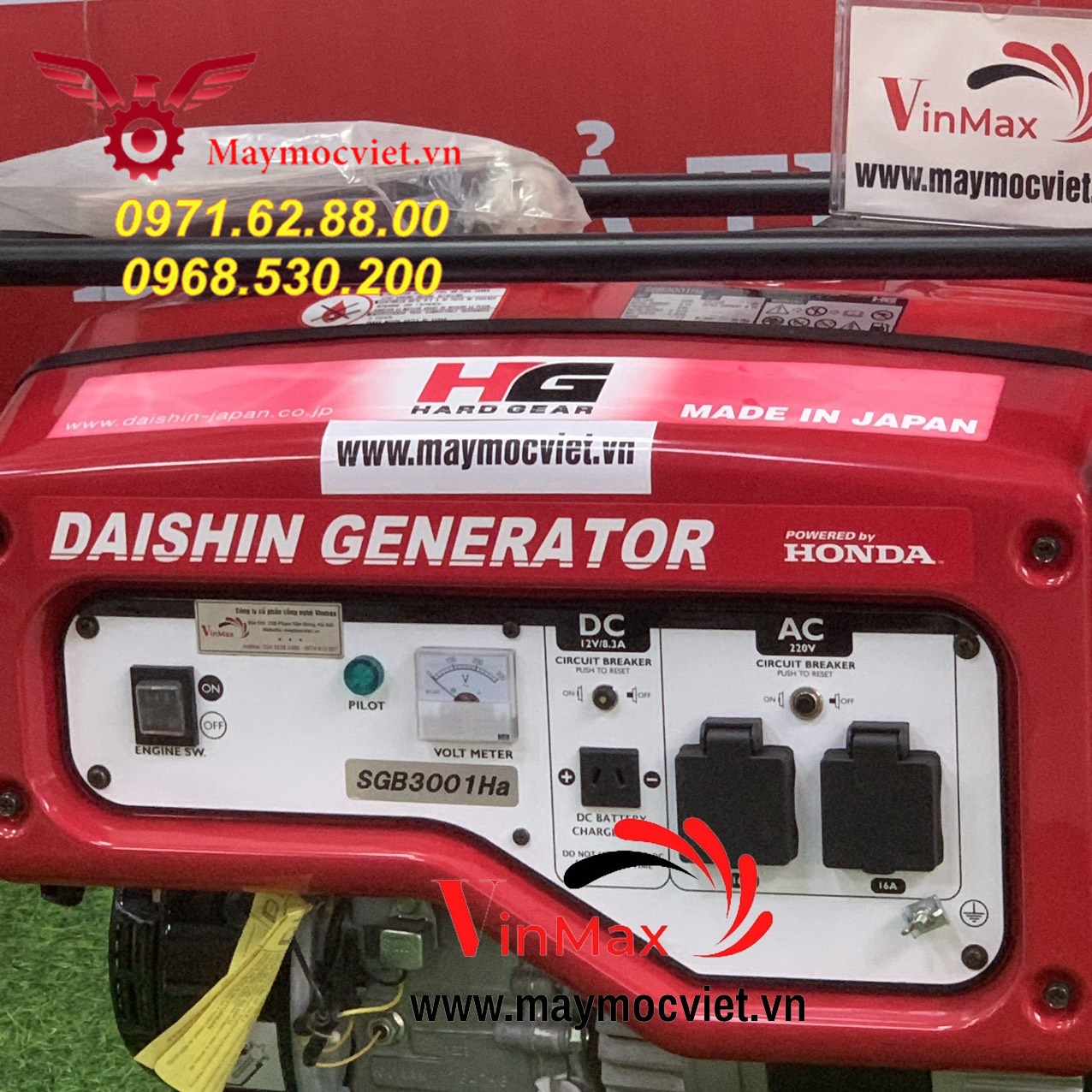 Máy phát điện Nhật chất lượng cao Daishin SGB3001HA