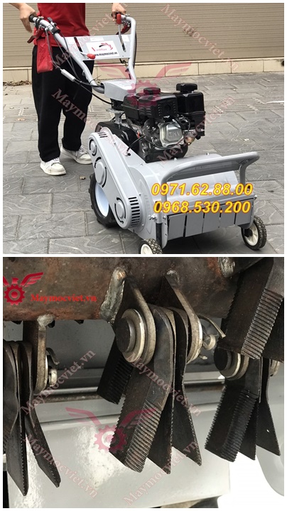 Thanh lý giá gốc 3 ngày máy cắt cỏ trục băm Kawasaki VMTB70