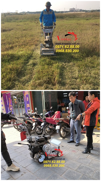 Thanh lý giá gốc 3 ngày máy cắt cỏ trục băm Kawasaki VMTB70