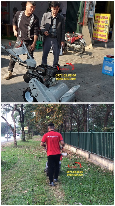 Thanh lý giá gốc 3 ngày máy cắt cỏ trục băm Kawasaki VMTB70