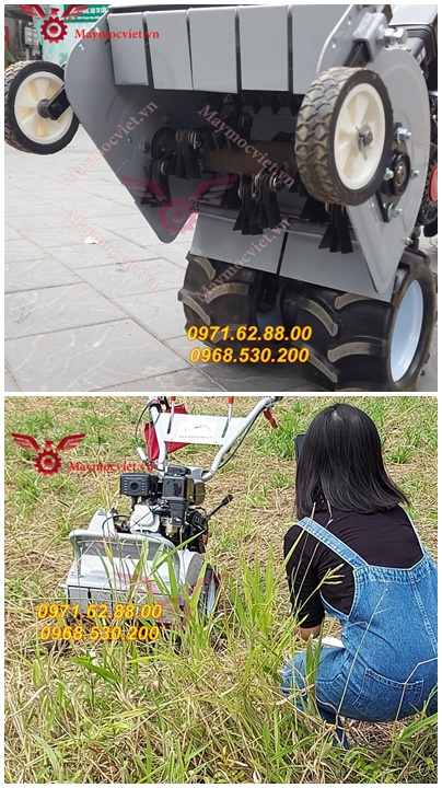 Thanh lý giá gốc 3 ngày máy cắt cỏ trục băm Kawasaki VMTB70