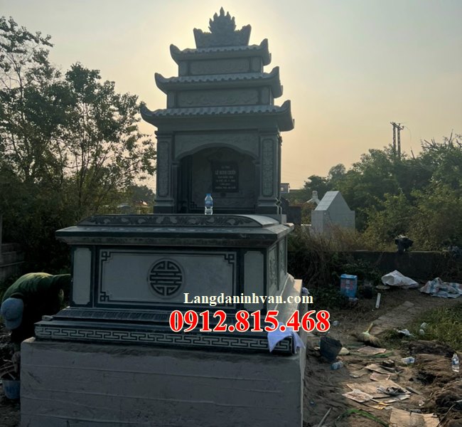 Địa chỉ bán mộ đá xanh rêu - 100 Mẫu mộ đá xanh rêu đẹp