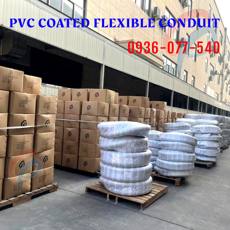 Ống ruột gà lõi thép bọc nhựa luồn dây điện phi 1 (ID25 - OD31)