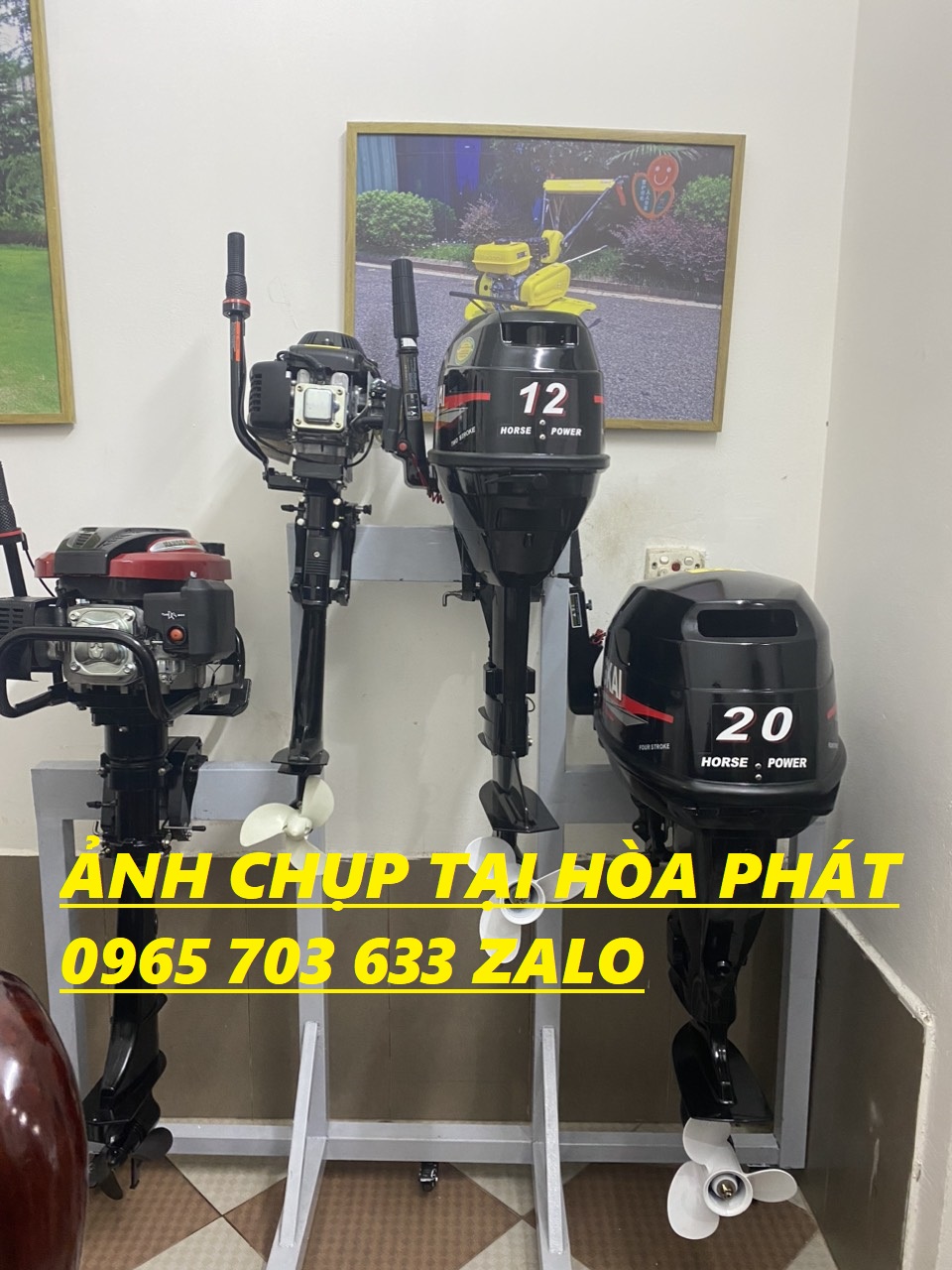 MÁY CHẠY THUYỀN, ĐỘNG CƠ THUYỀN HANGKAI 7HP KHUYẾN MÃI THÁNG 4/2023.