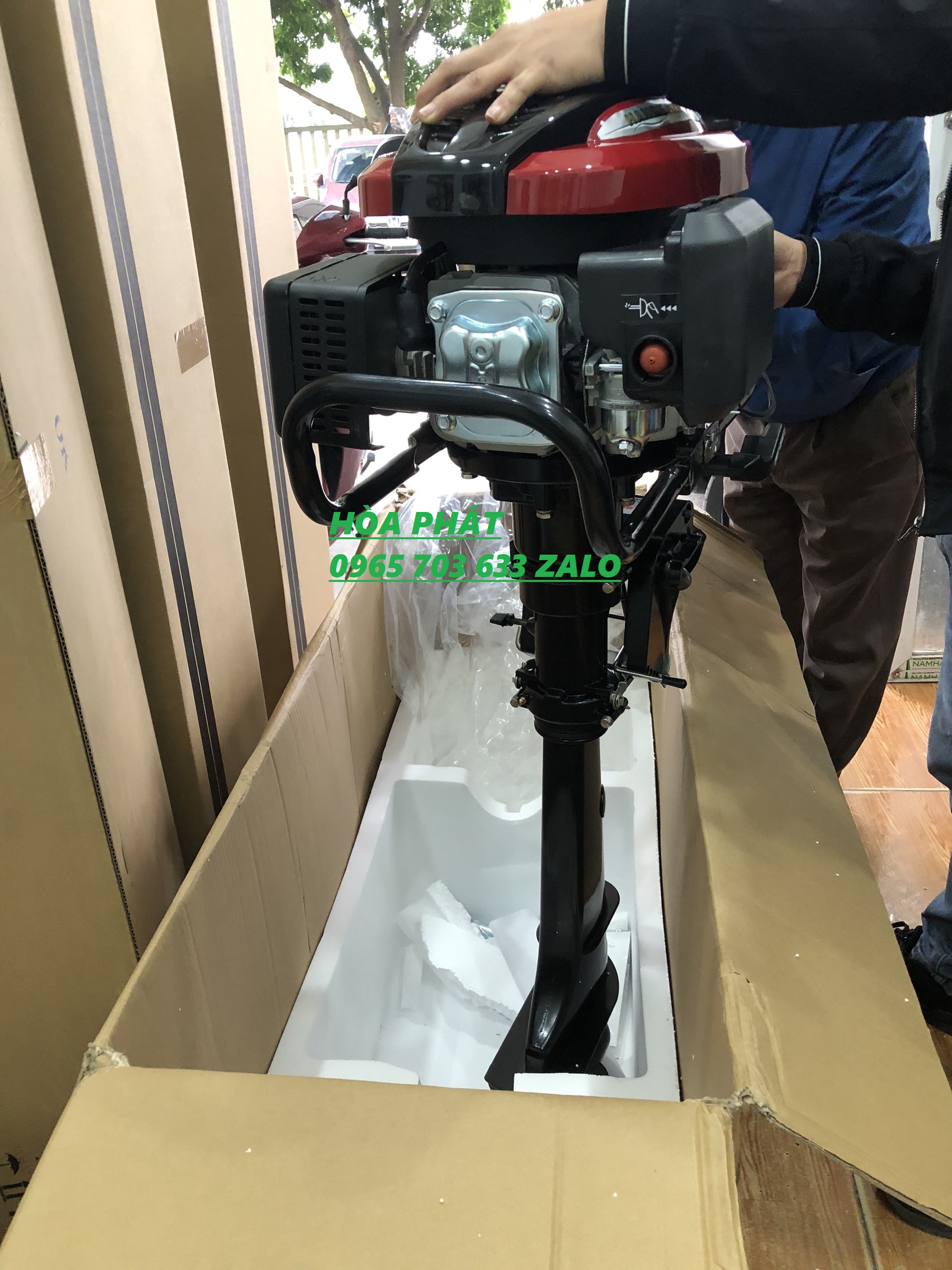 MÁY CHẠY THUYỀN, ĐỘNG CƠ THUYỀN HANGKAI 7HP KHUYẾN MÃI THÁNG 4/2023.
