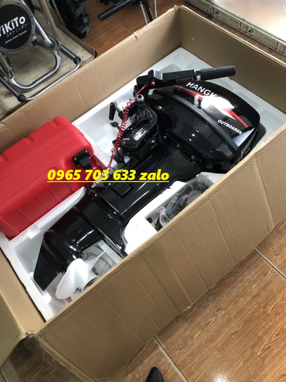 KHUYẾN MÃI SÂU MÁY THUYỀN HANGKAI 15HP DUY NHẤT THÁNG 4.