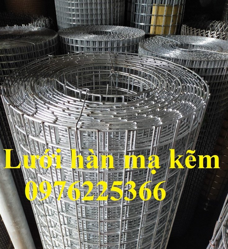 Lưới hàn mạ kẽm ô vuông D3a ô 30x30,35x35,50x50