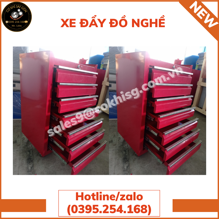 XE ĐẨY ĐỒ NGHỀ CHUYÊN DỤNG TRONG GARAGE