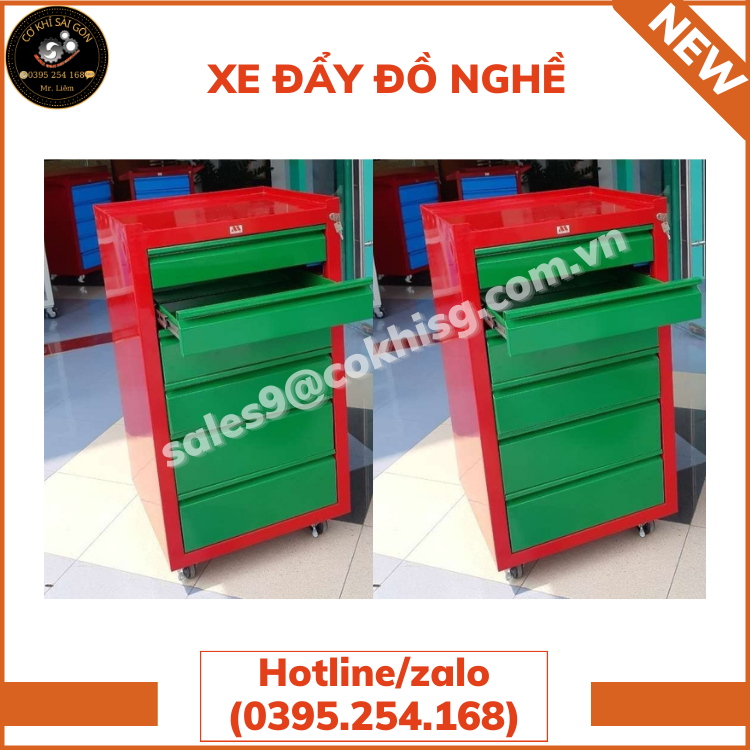 XE ĐẨY ĐỒ NGHỀ CHUYÊN DỤNG TRONG GARAGE