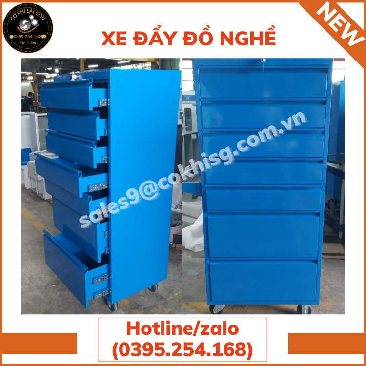 XE ĐẨY ĐỒ NGHỀ CHUYÊN DỤNG TRONG GARAGE