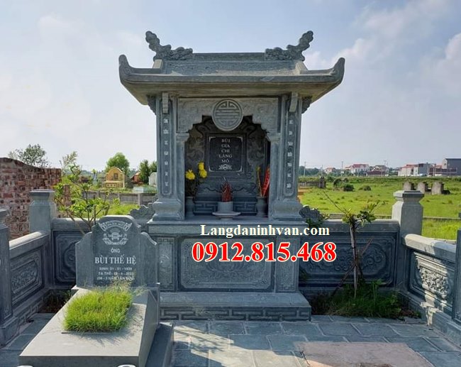 Lăng mộ đá tại Cà Mau trọn gói - Lắp đặt khu lăng mộ gia đình