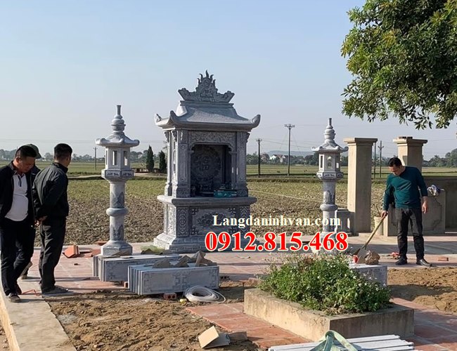 069+ Mẫu khu lăng mộ đá đẹp bán tại Cà Mau - Lăng mộ đá gia đình Cà Ma