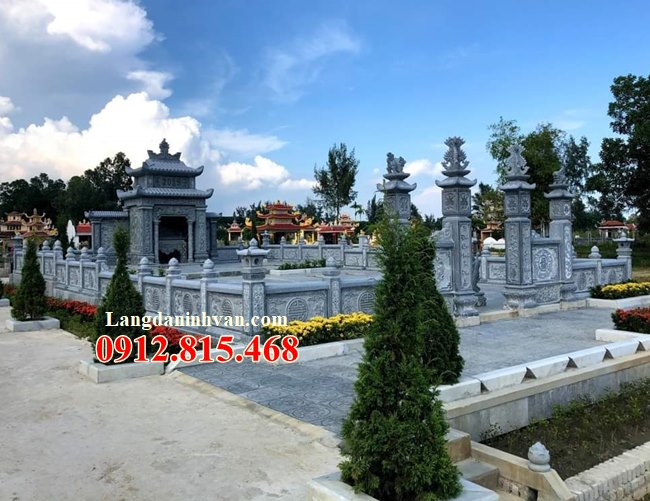 069+ Mẫu khu lăng mộ đá đẹp bán tại Cà Mau - Lăng mộ đá gia đình Cà Ma