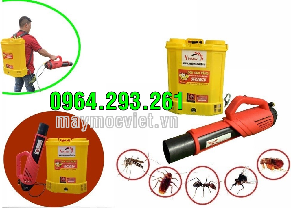 Máy phun thuốc diệt muỗi cho tòa nhà, văn phòng, kiểm soát côn trùng