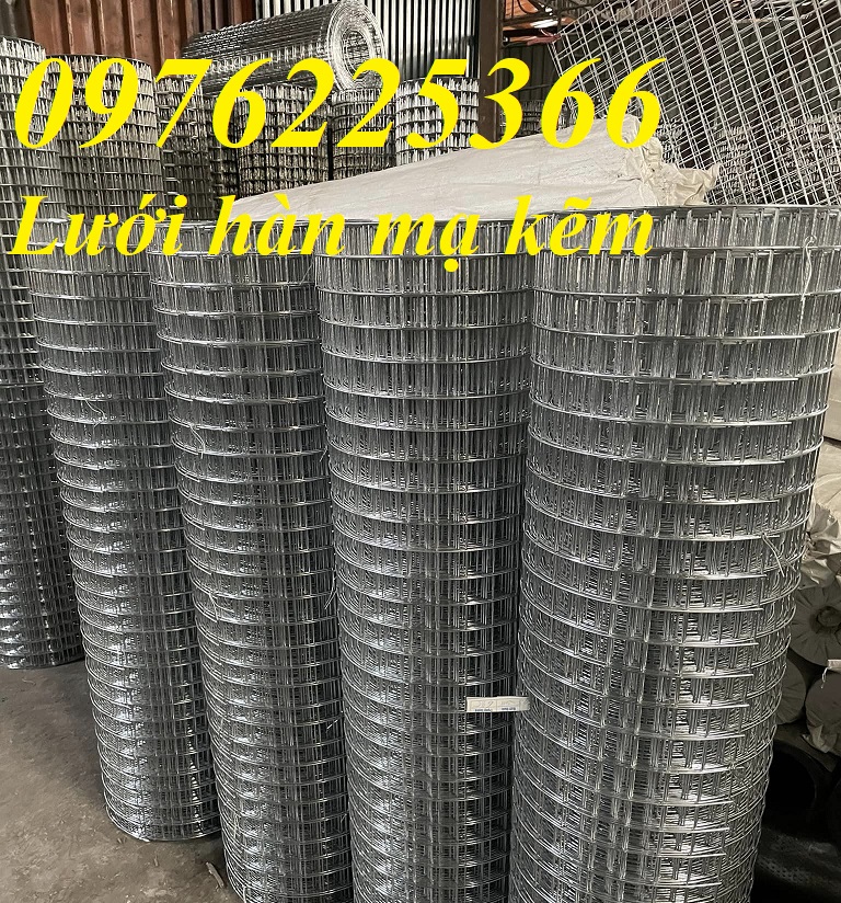 Lưới hàn mạ kẽm dây 2ly ô 20x20mm,35x35mm,30x30mm,50x50mm