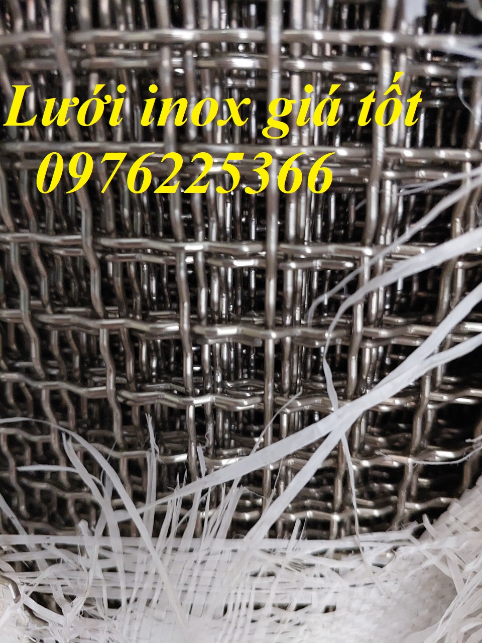 Lưới đan inox 304 ô vuông 10x10,15x15,20x20 dây 1ly,1.5ly,2ly